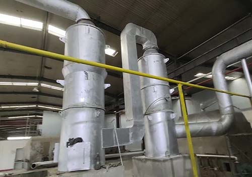 Flue gas treatment environmental protection system