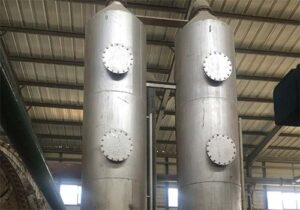 Intermittent pyrolysis purification system