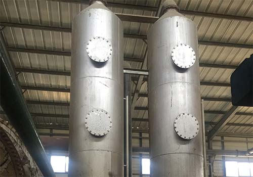 Intermittent pyrolysis purification system