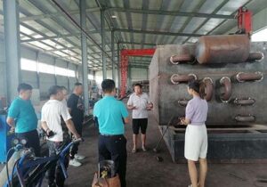 Pyrolysisunit factory real picture