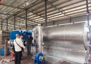 Pyrolysisunit factory real picture