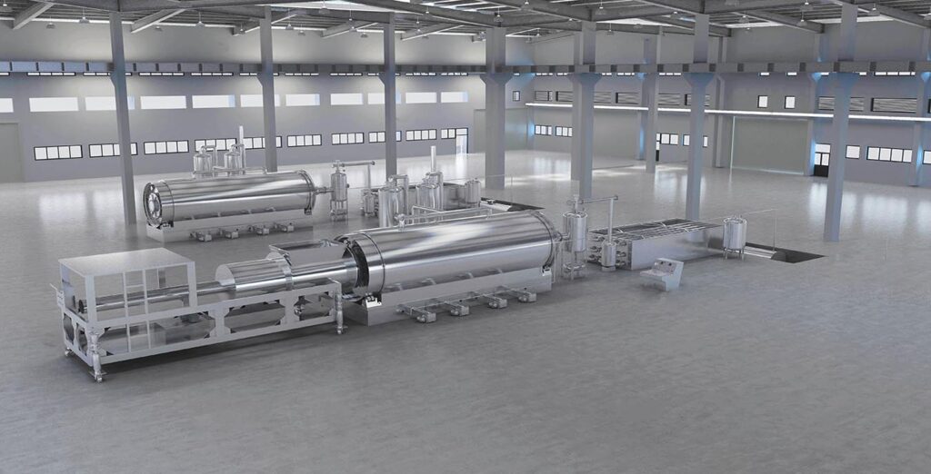 plastic pyrolysis plant