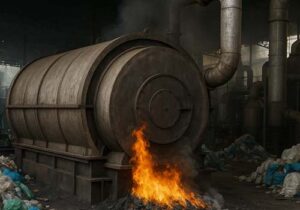 Plastic pyrolysis oil