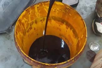 Pyrolysis tire oil 23