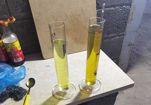 Pyrolysis upgraded oil