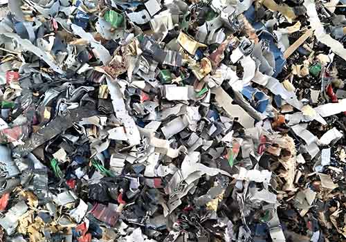 Waste plastic garbage