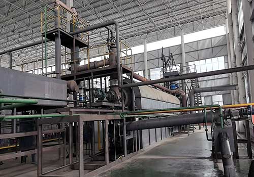 pyrolysis distillation plant