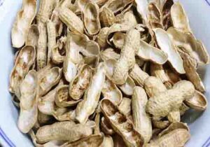 peanut shells