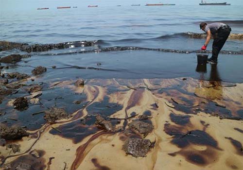 Oil waste