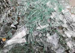 Waste glass