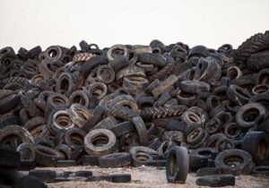 Waste rubber