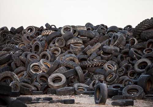 Waste rubber