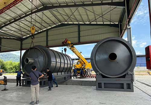 big pyrolysis plant