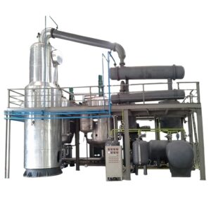 Collection of Distilled Oil