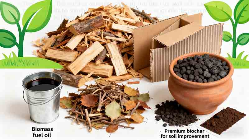 Pyrolysis of Waste Paper and Waste Textiles