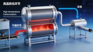 High-temperatureCarbonization