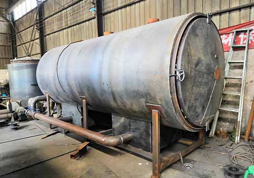 Horizontal carbonization furnace 1-2t