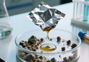Products after aluminum-plastic pyrolysis