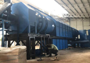 continuous carbonization furnace
