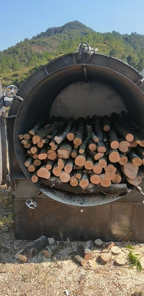 Wood Carbonization furnace