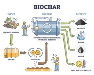 Pyrolysis Biochar Production