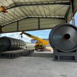A customer from Malaysia purchased four sets of pyrolysis equipment-1