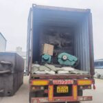 In December 2022, a Malaysian customer received two sets of waste tire pyrolysis equipment-10
