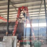 In December 2022, a Malaysian customer received two sets of waste tire pyrolysis equipment-6