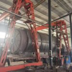 In December 2022, a Malaysian customer received two sets of waste tire pyrolysis equipment-9