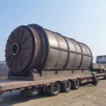 In February 2023, a Malaysian customer received two sets of waste tire pyrolysis equipment-8