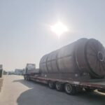 In February 2023, a Malaysian customer received two sets of waste tire pyrolysis equipment-9