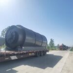 Indonesia customer purchased six sets of waste tire pyrolysis equipment-2
