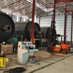 Indonesia customer purchased six sets of waste tire pyrolysis equipment-30