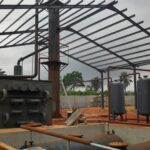 Indonesian waste engine oil distillation in December 2019-12