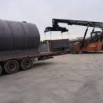 Nigerian waste engine oil distillation in December 2019-5
