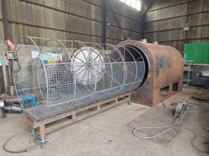 Straw carbonization furnace