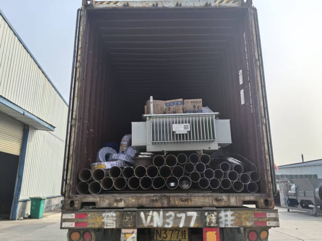two waste tire pyrolysis plants were installed in Ghana, Africa.-5