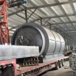 two waste tire pyrolysis plants were installed in Ghana, Africa.-8