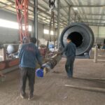 In July 2024, a waste tire pyrolysis oil refining unit in Indonesia-2