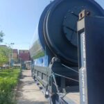 In July 2024, a waste tire pyrolysis oil refining unit in Indonesia-6