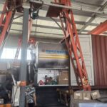 Skid-mounted waste oil distillation equipment in Zimbabwe, September 2024-2