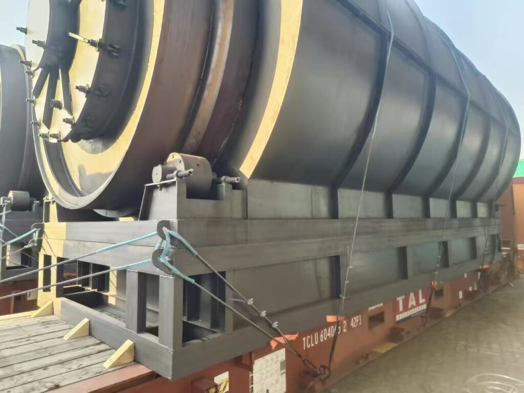 Four waste tire pyrolysis plants in Ghana will be installed