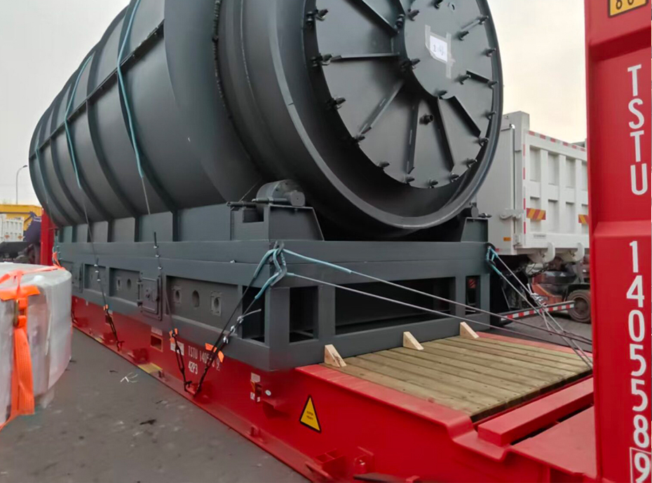 Nigerian waste engine oil distillation in December 2019 3 300x225 8