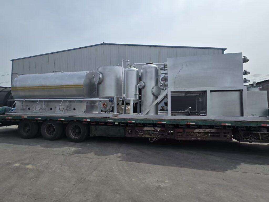 One skid-mounted waste oil distillation unit in the Democratic Republic of Congo, to be installed in March 2025-1