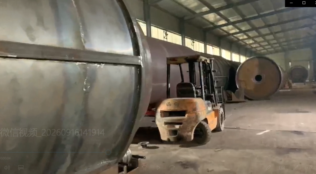 15 ton waste tire pyrolysis plant in Ghana 2