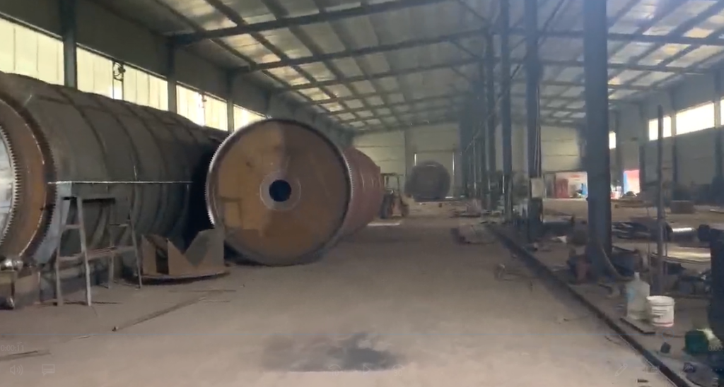 15 ton waste tire pyrolysis plant in Ghana 4