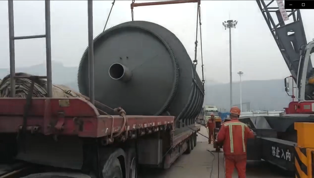 Pyrolysis equipment for 15 tons of waste tires in Malaysia 6