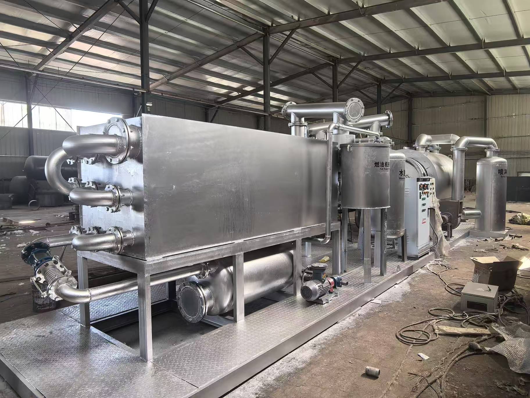 South Korea Skid mounted Pyrolysis Unit 4