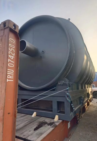 Four waste tire pyrolysis plants in Ghana will be installed