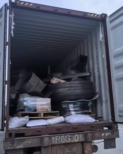 two waste tire pyrolysis plants were installed